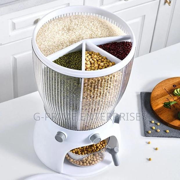 Partitioned Cereal Dispenser