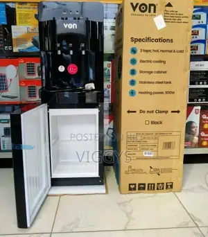 Amazing Von Black 3 Taps Water Dispenser