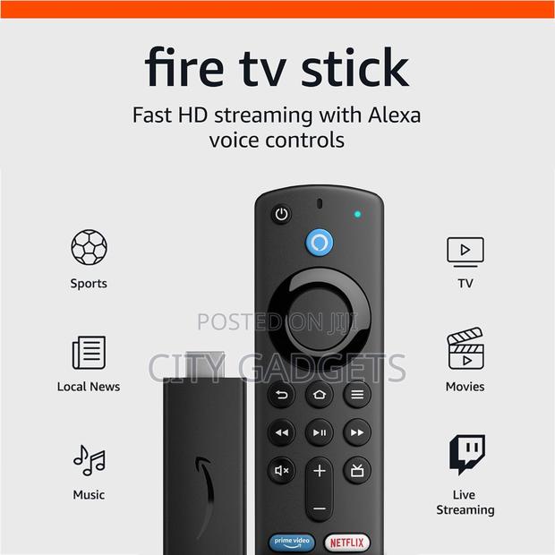 Amazon Fire TV Stick , HD, Sharp Picture Quality, Fast - thumbnail 2