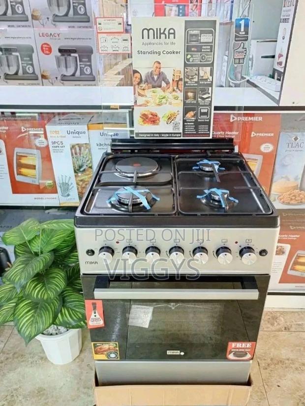 Classic Mika 3+1 60 by 60 Standing Cooker - main view