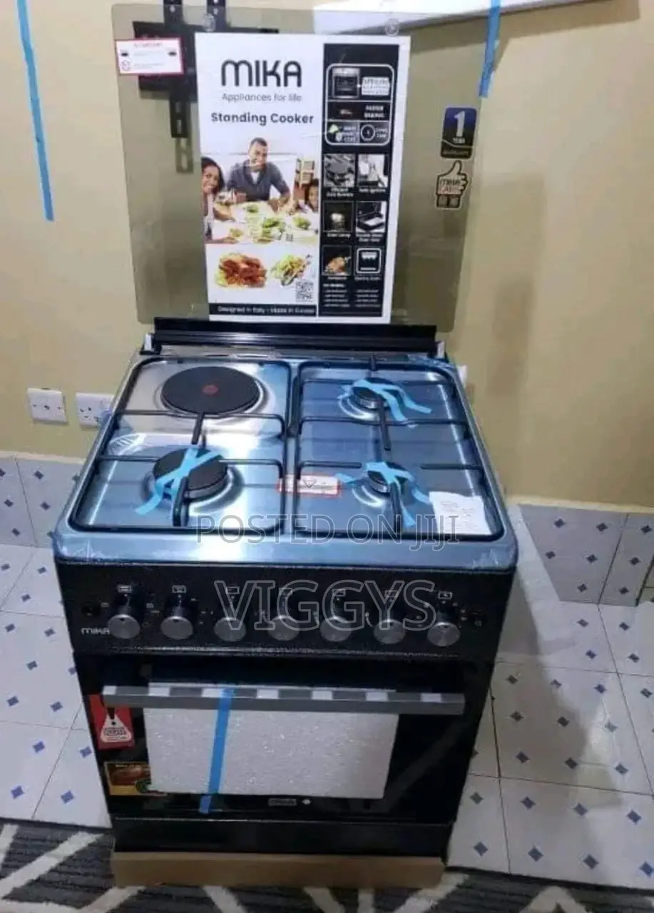 Original Mika 3+1 60 by 60 Standing Cooker