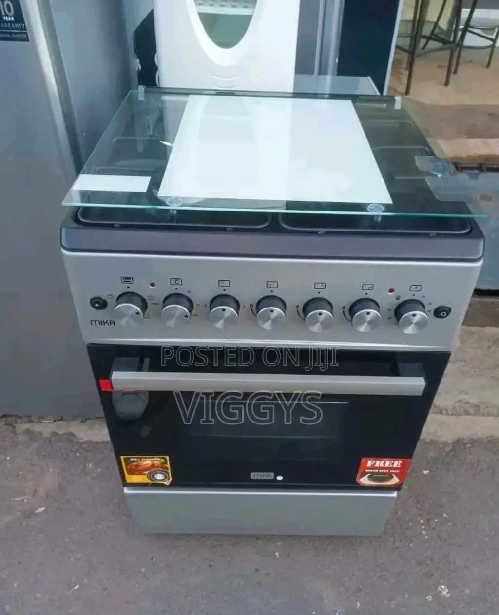 Brand New Mika 3+1 60 by 60 Standing Cooker