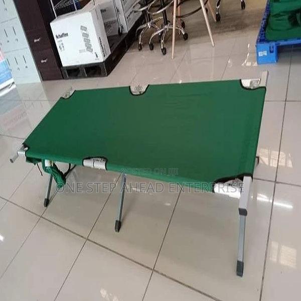 Adjustable Foldable Camping Bed - main view