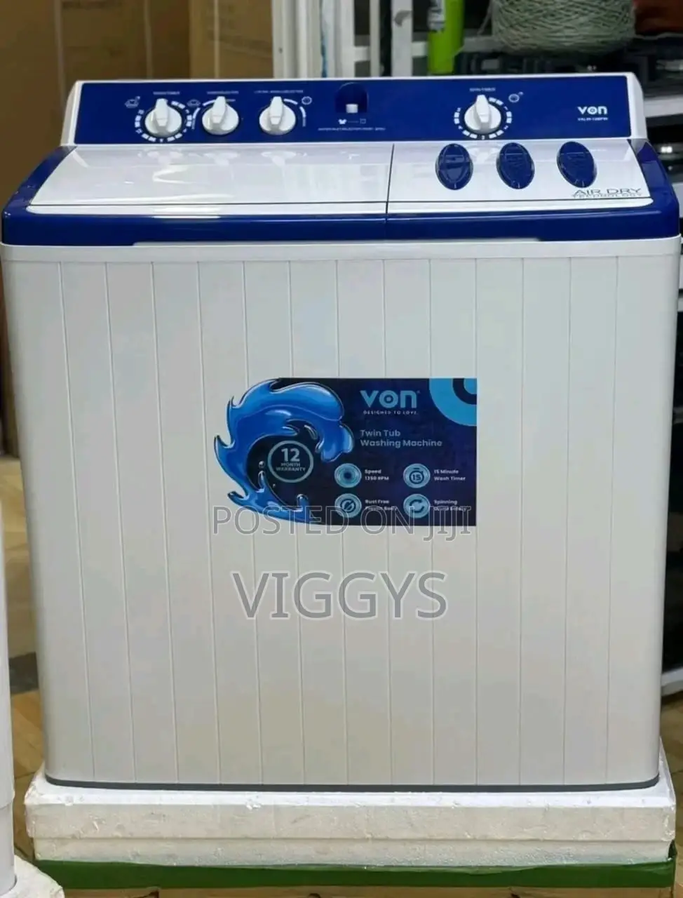 Amazing Von 12 Kg Washing Machine