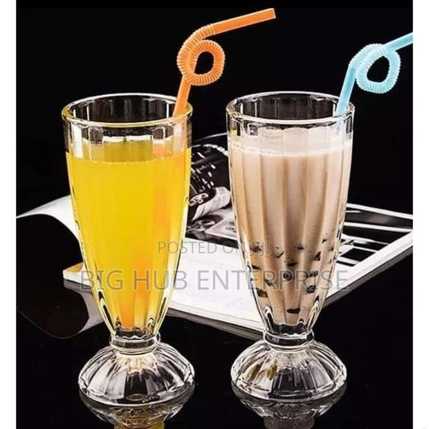 6pcs Smoothie Juice Glasses. - main view