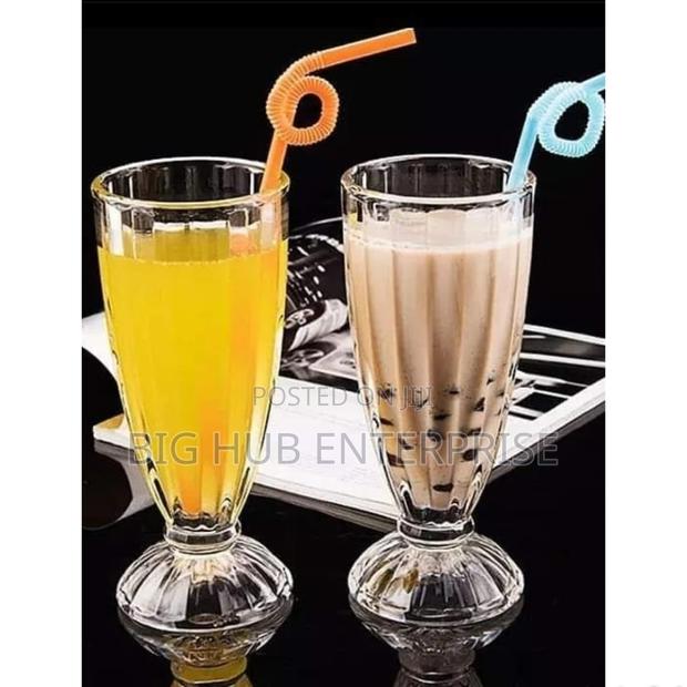 6pcs Smoothie Juice Glasses. - thumbnail 2