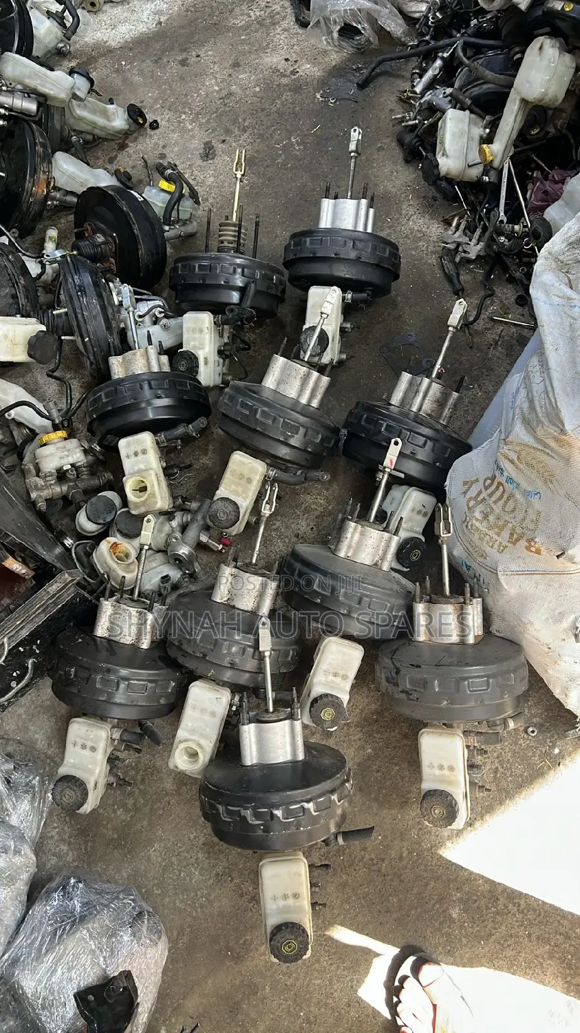 Nissan Navara Old Model Brake Booster and Master Cylinder