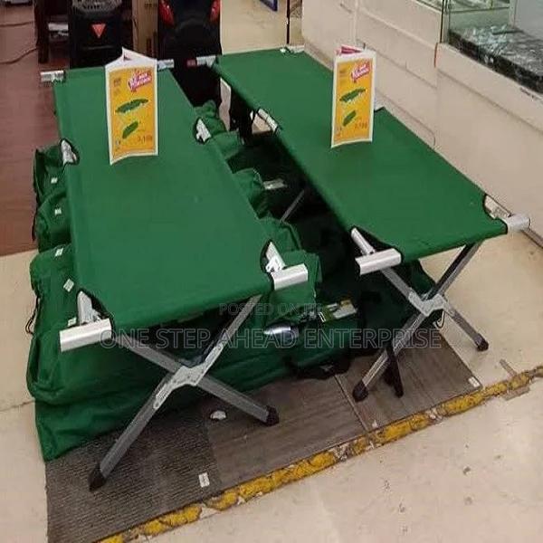 Aluminium Folding Camping Bed - main view