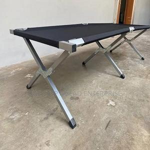 Aluminium Single Camp Bed - thumbnail 2