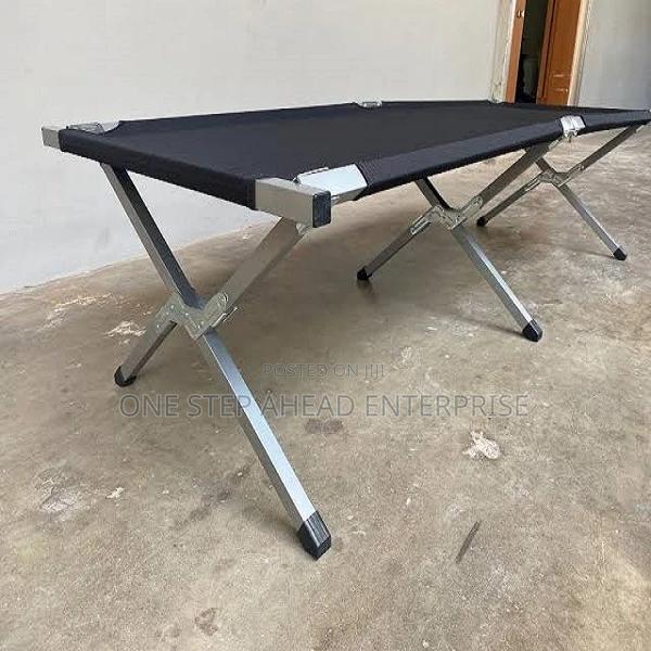 Aluminium Single Camp Bed - main view
