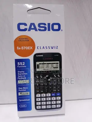 Casio Scientific Calculator Fx-570ex, Performs 552 Functions