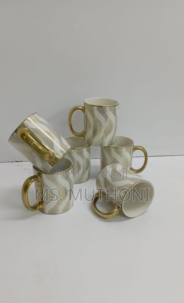 Golden Ceramic Mugs - thumbnail 5