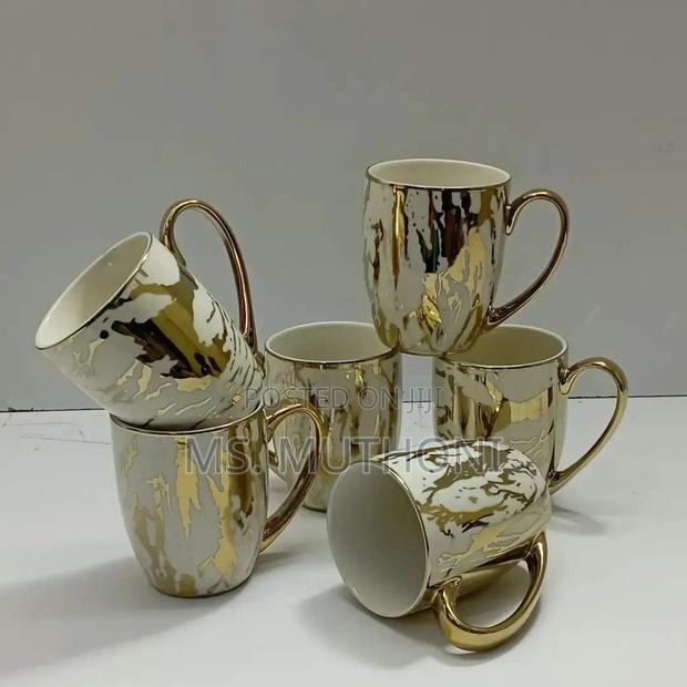 Golden Ceramic Mugs - thumbnail 8