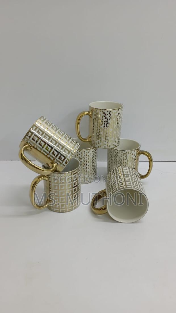 Golden Ceramic Mugs - thumbnail 6