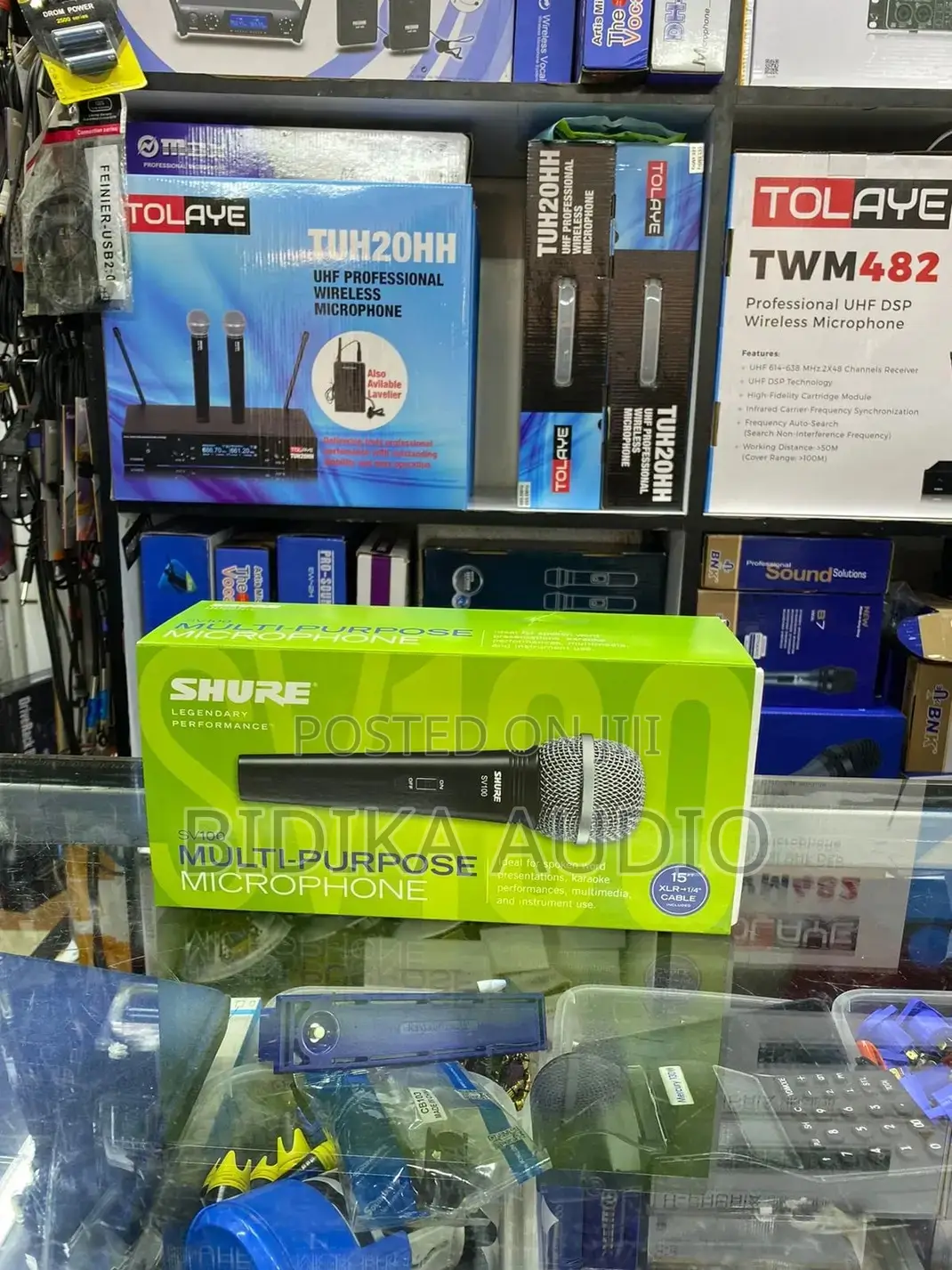 Shure Sv100 Corded Microphones