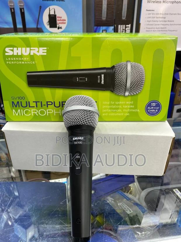 Shure Sv100 Corded Microphones - thumbnail 2