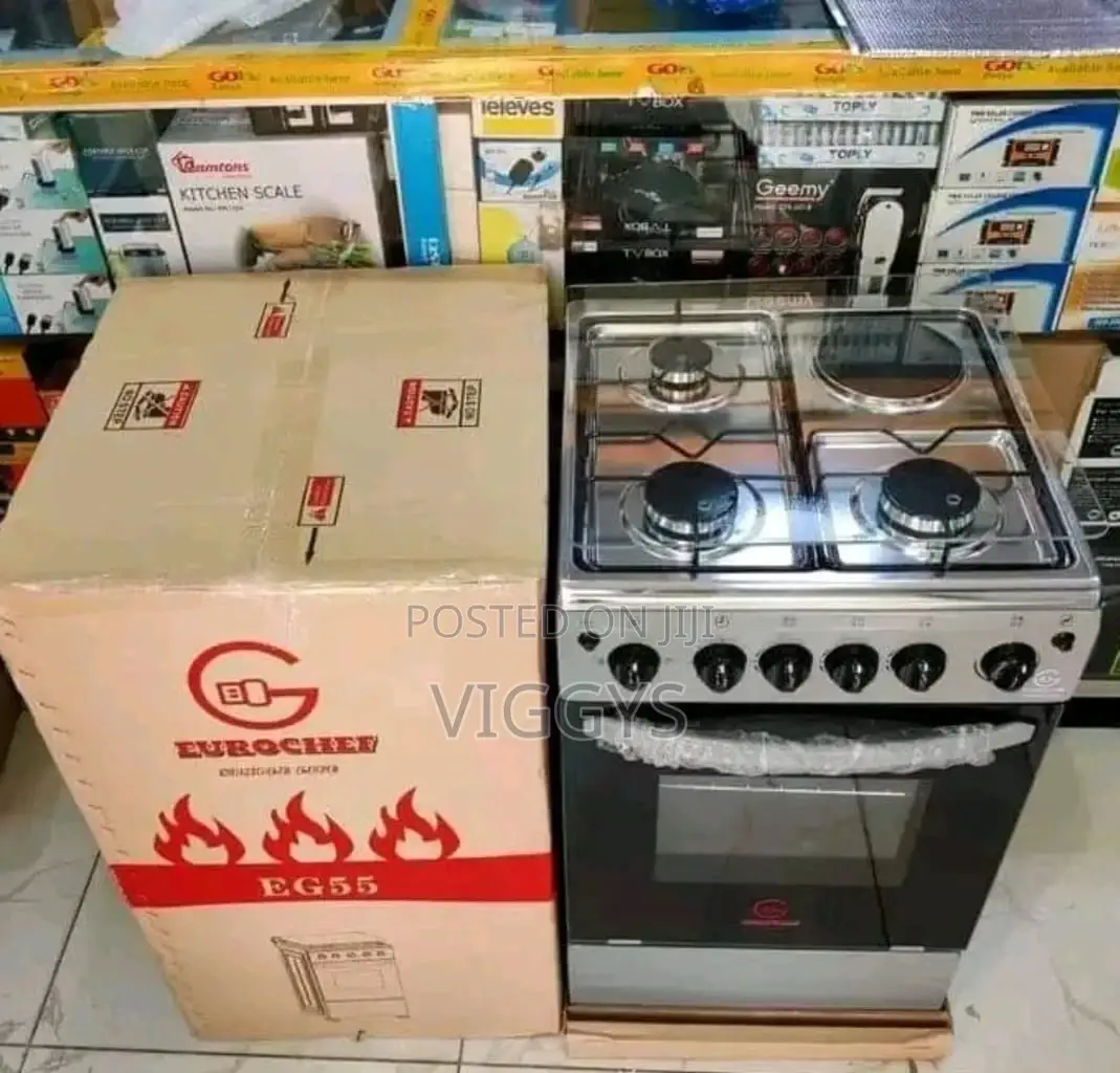 Original Eurochef 3+1 Cooker 50 by 55