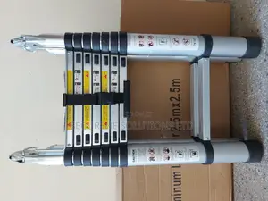 2.5m by 2.5m (5m) Aluminium Double Extension Ladder