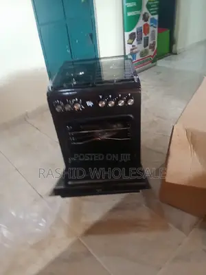 Original Bj's 60*60 With Oven Glass Lid. 3+1. Black