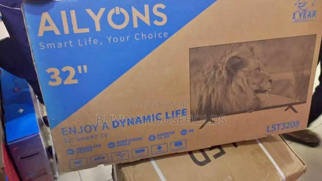Ailyons 32" Frameless Smart Tv