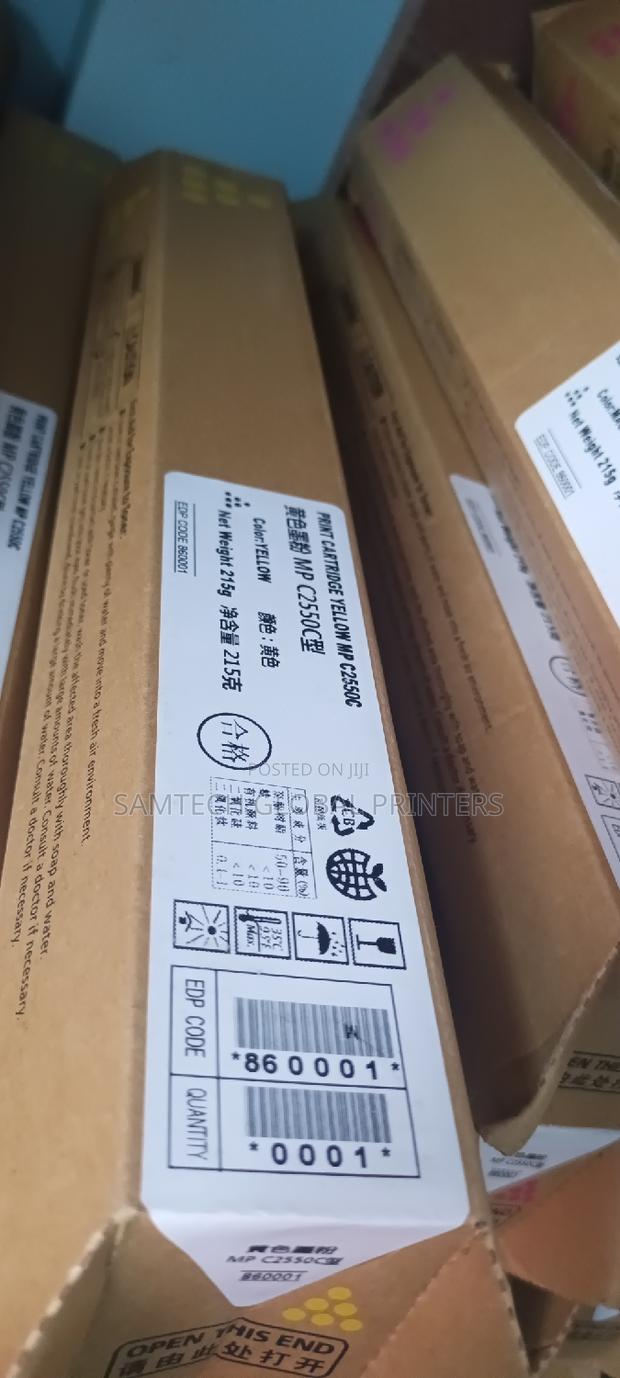 Yellow Mp C2550 Tonners
