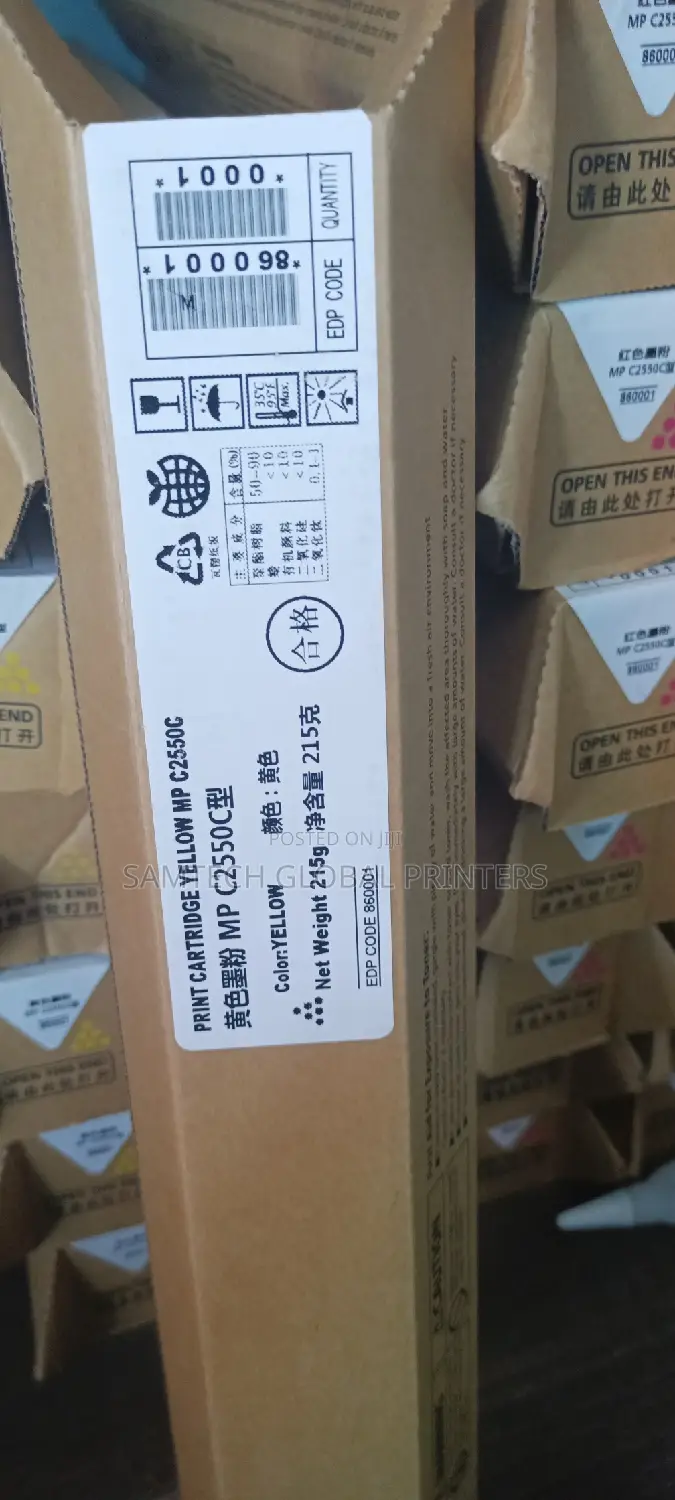 Genuine Mp C2550 Catridges