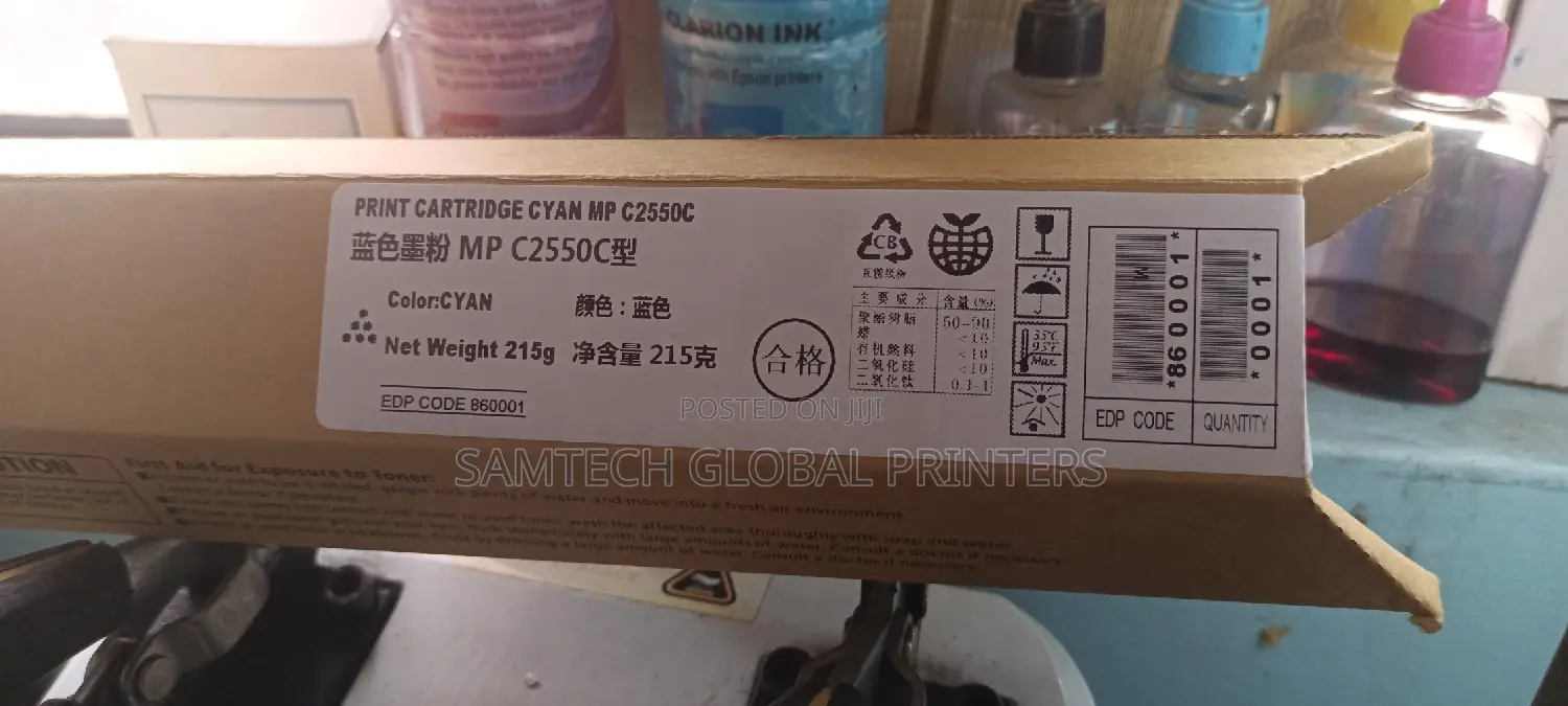 Genuine Mp C2550 Catridges
