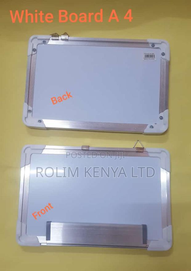 Whiteboard A4 Double Sided 30cm by 20cm Whiteboard - main view