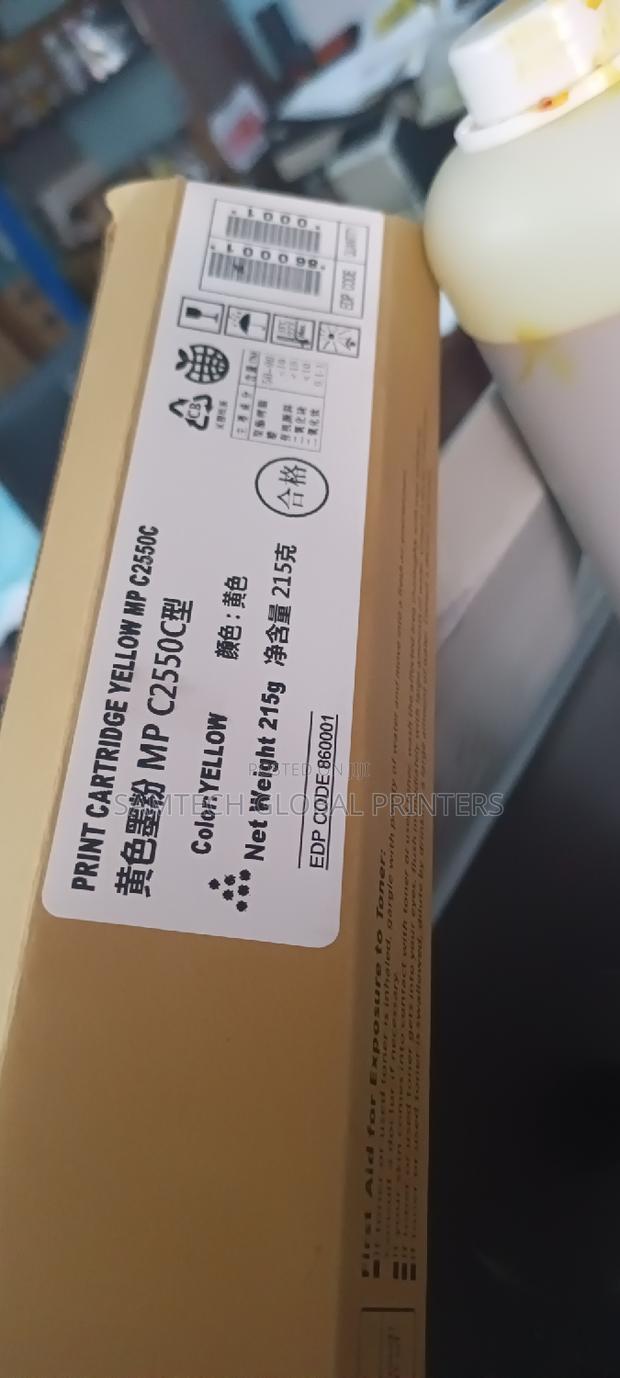 Yellow Mp C2550 Catridges