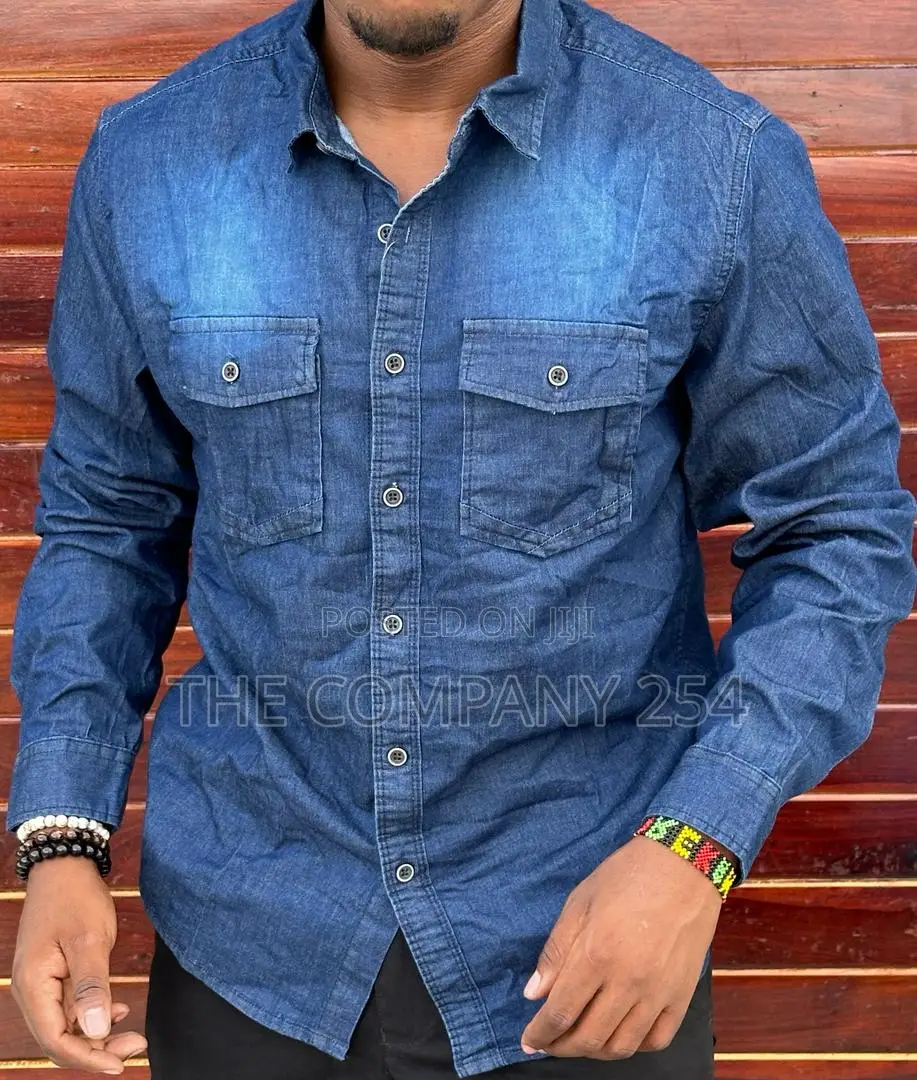 Latest Designer Men's Clothing Denim Jeans Shirts
Ksh.1800