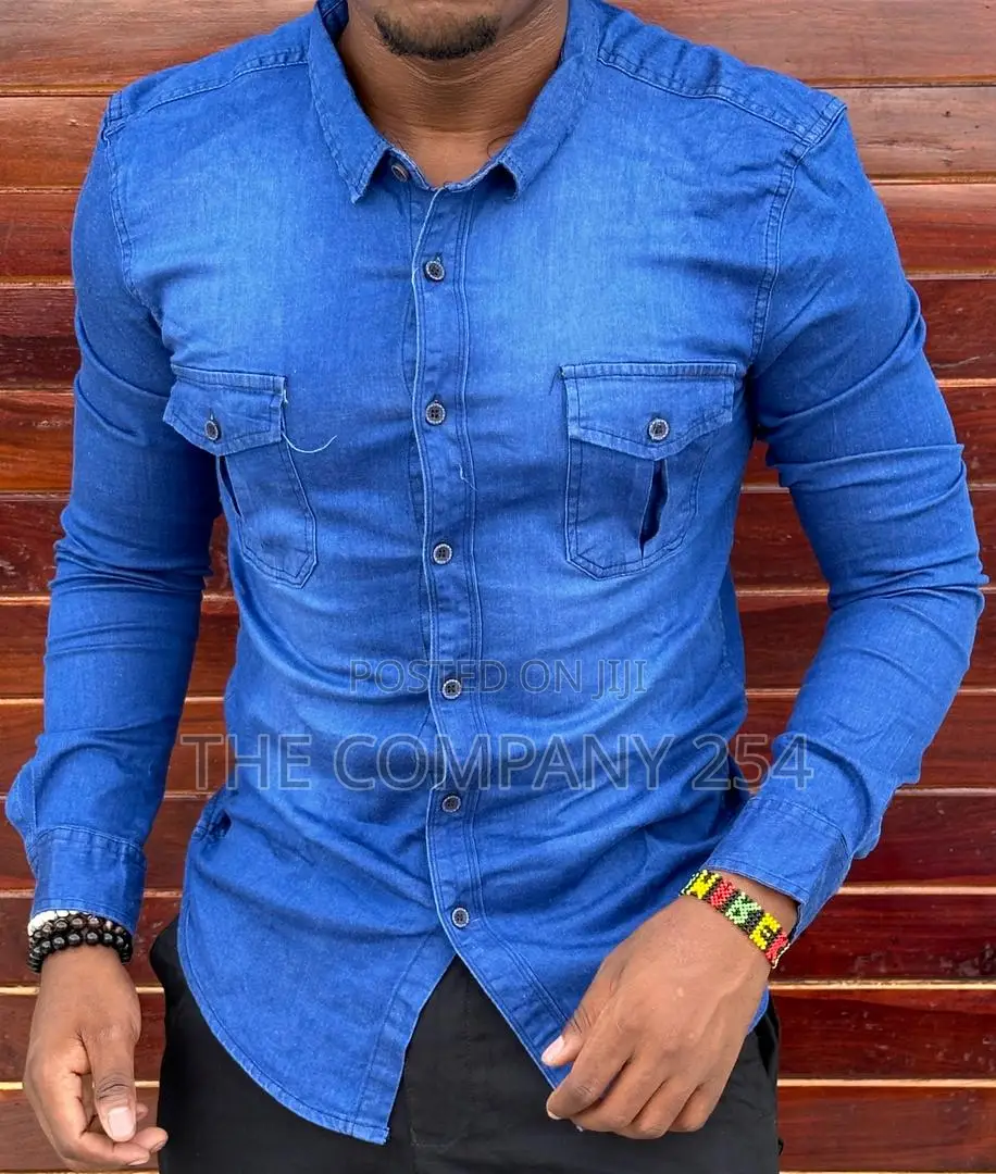 Latest Designer Men's Clothing Denim Jeans Shirts
Ksh.1800