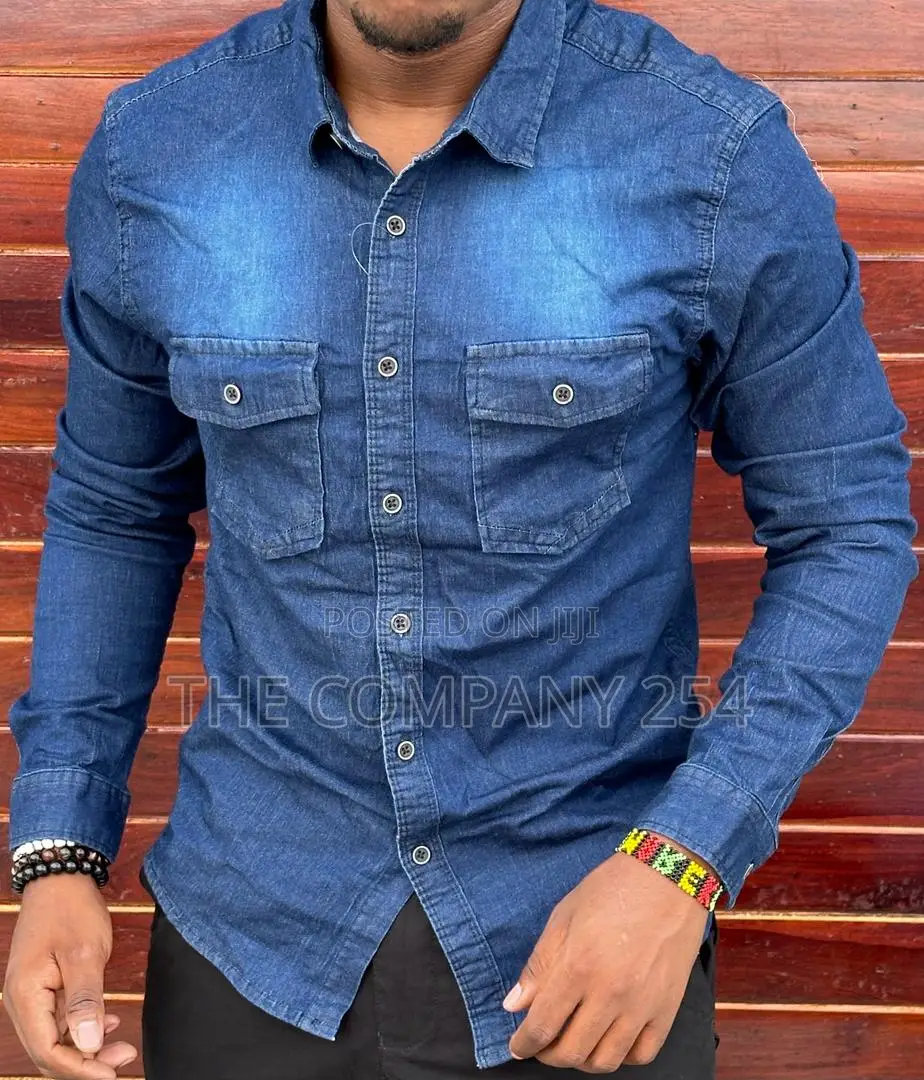 Latest Designer Men's Clothing Denim Jeans Shirts
Ksh.1800