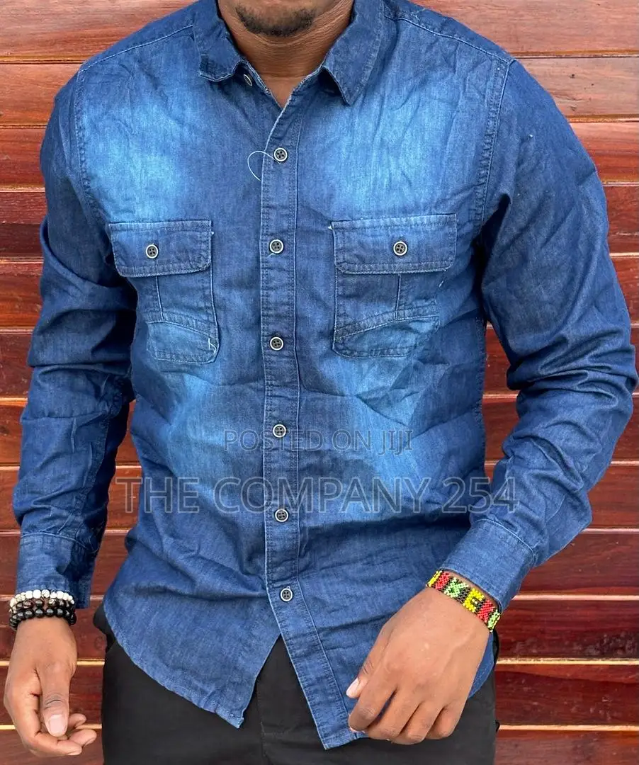 Latest Designer Men's Clothing Denim Jeans Shirts
Ksh.1800