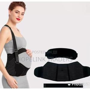 Pregnancy Support Belt/Backbone Fixer Black - thumbnail 2