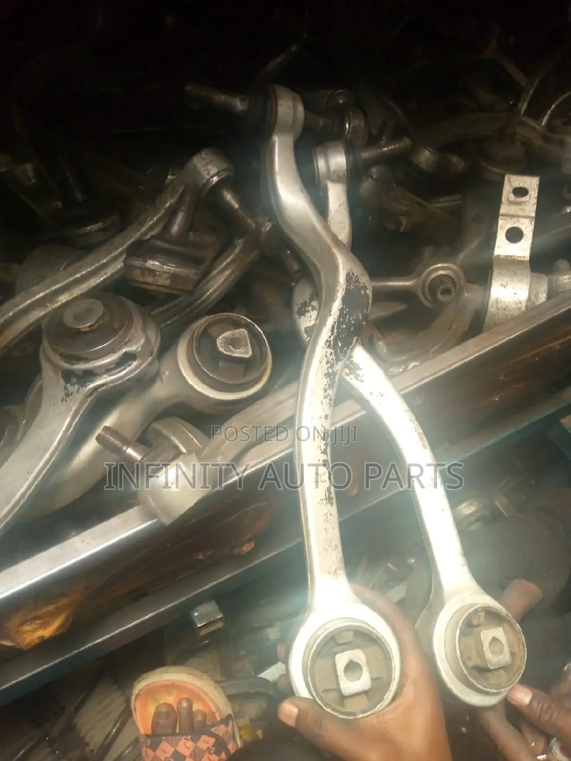 BMW E60 Front Control Arms (Curved)