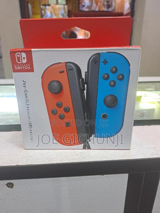 Nintendo Joy-Con (L/R) - Neon Red/Neon Blue - main view