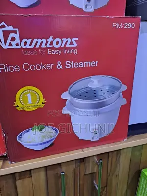 Rice Cooker+Steamer 2.8 Liters White- Rm/290
