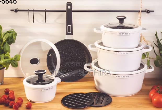 EDENBERG 12pcs Nonstick Cookware - main view