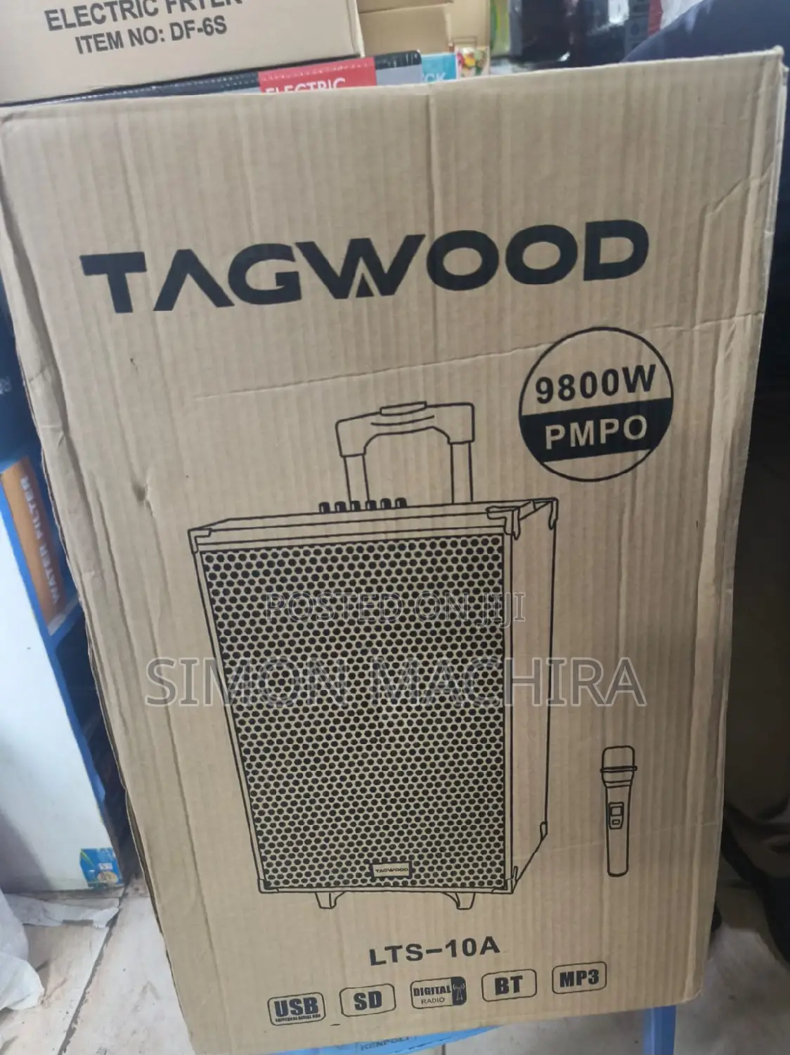 Tagwood Trolley Speaker. 10 Inch