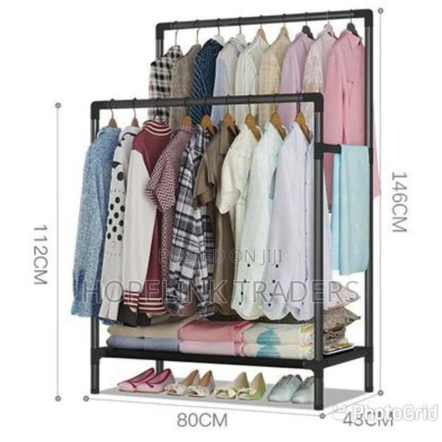 Clothing Rack Double Pole,