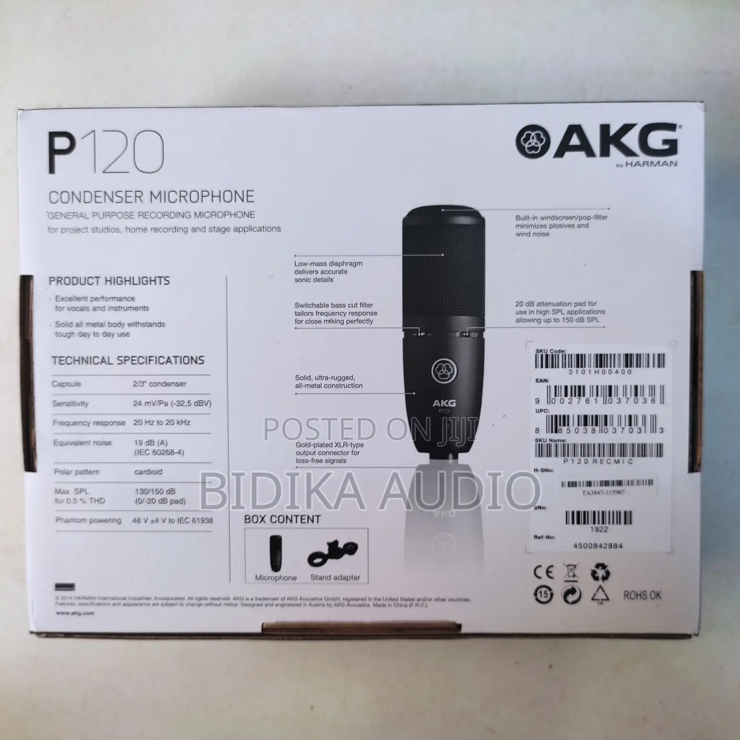 Akg P120 Condenser Microphone