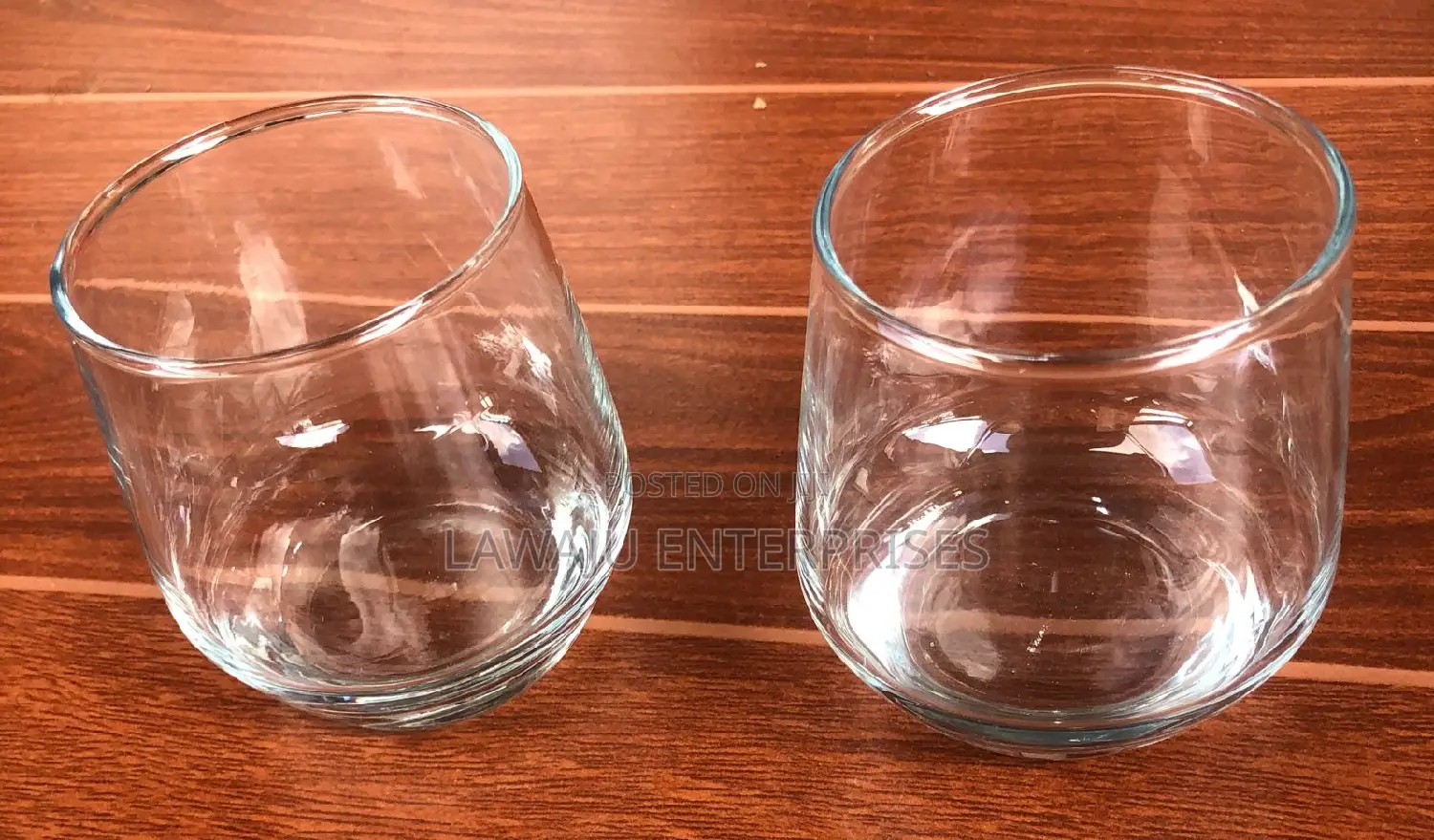 6 PCS Redberry Canvas Glass Tumbler