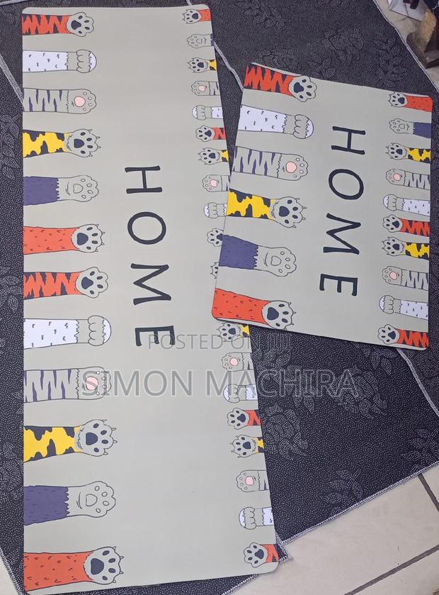 2 Piece Kitchen Rubber Mats. - thumbnail 2