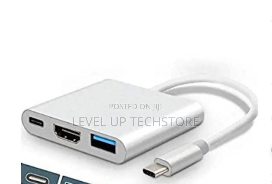 Type C to Hdmi 3 in 1 Adapter