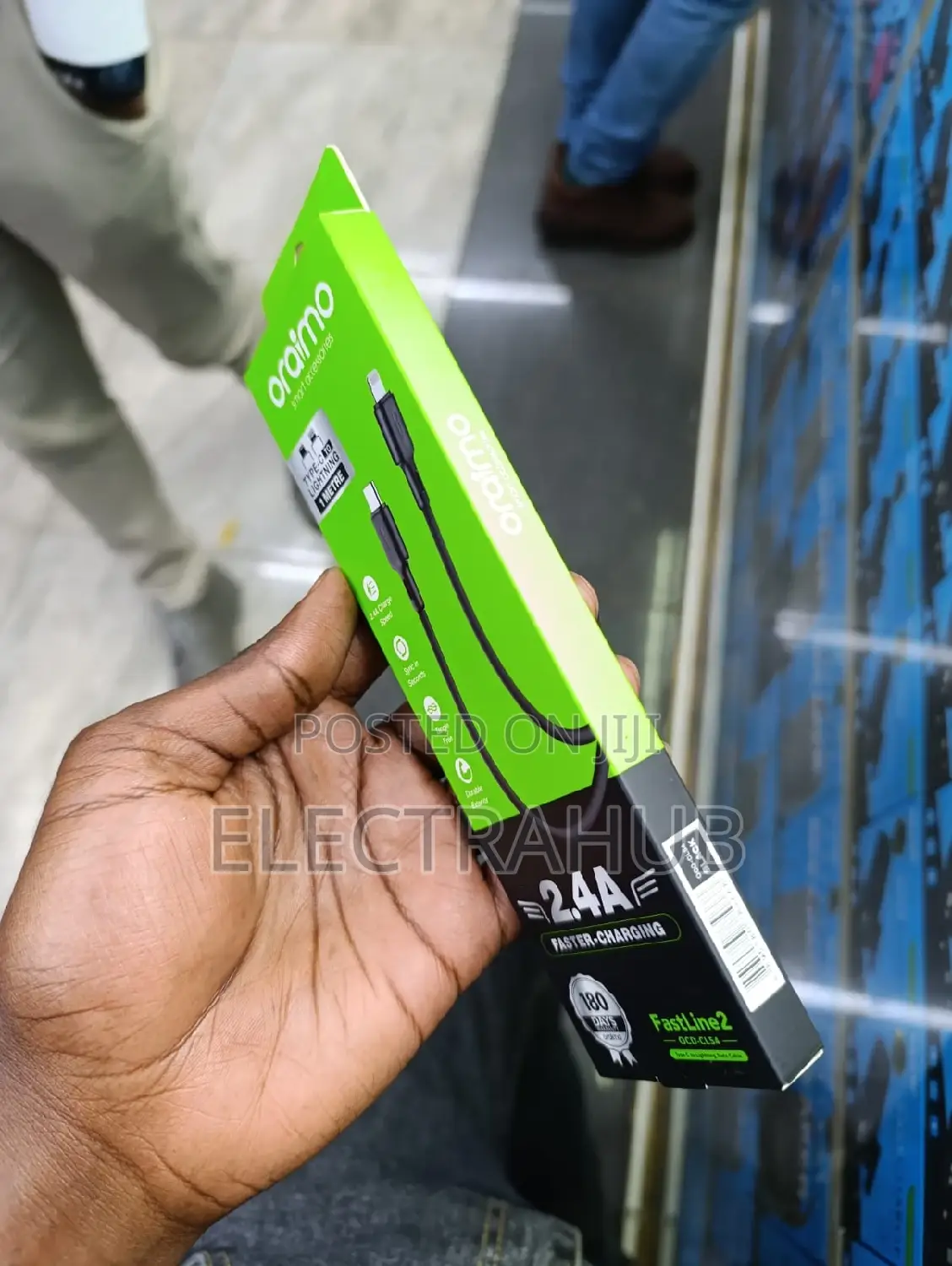 Oraimo Type C to Lighting Cable New Sealed in a Shop