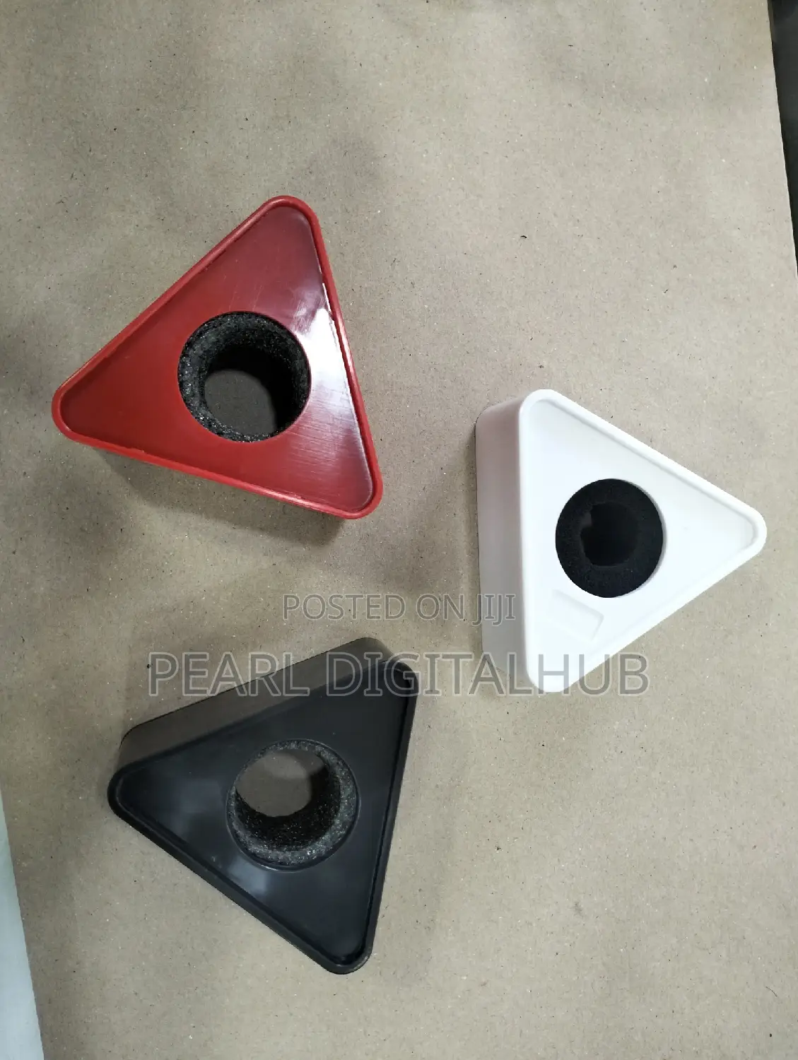 Triangle Microphone Flag
