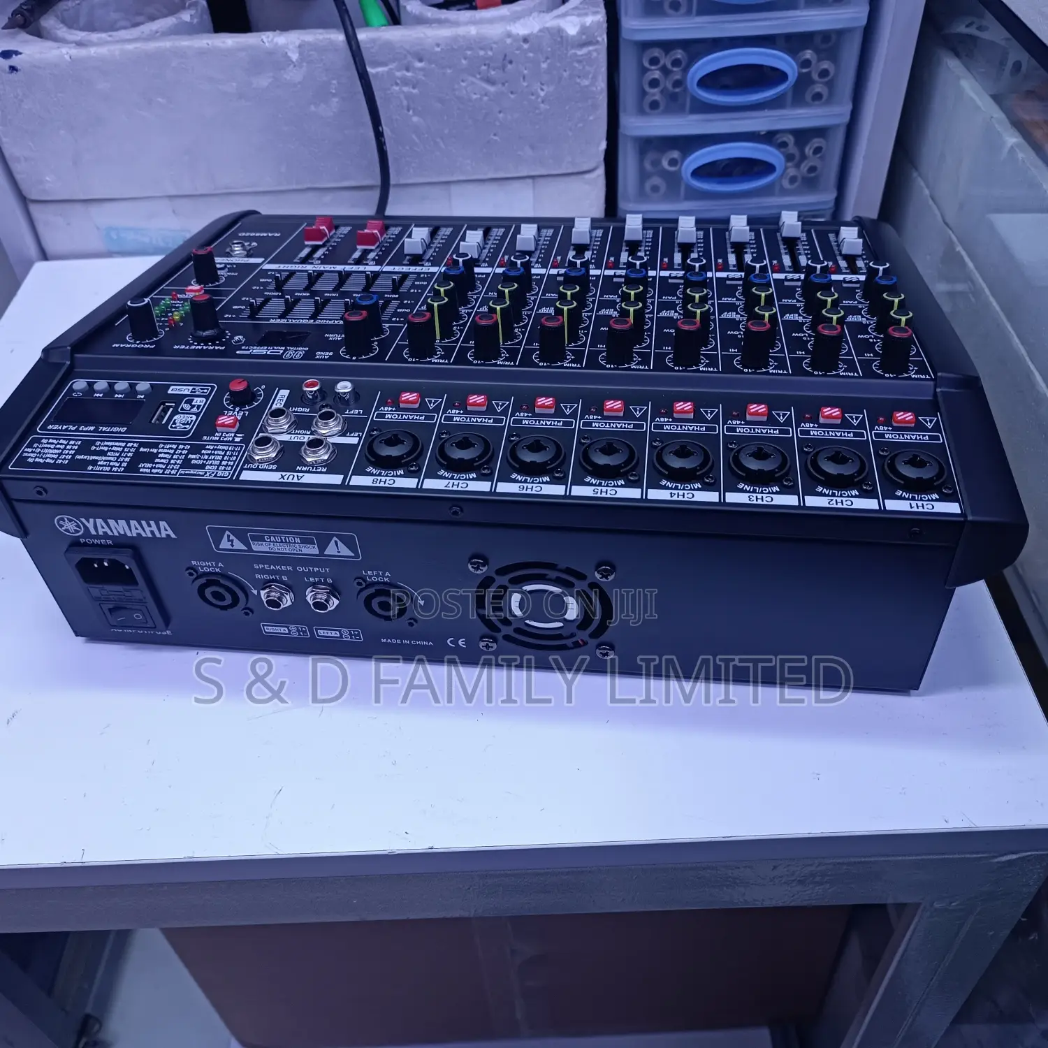 Yamaha RAM802D 8 Channels Mixer