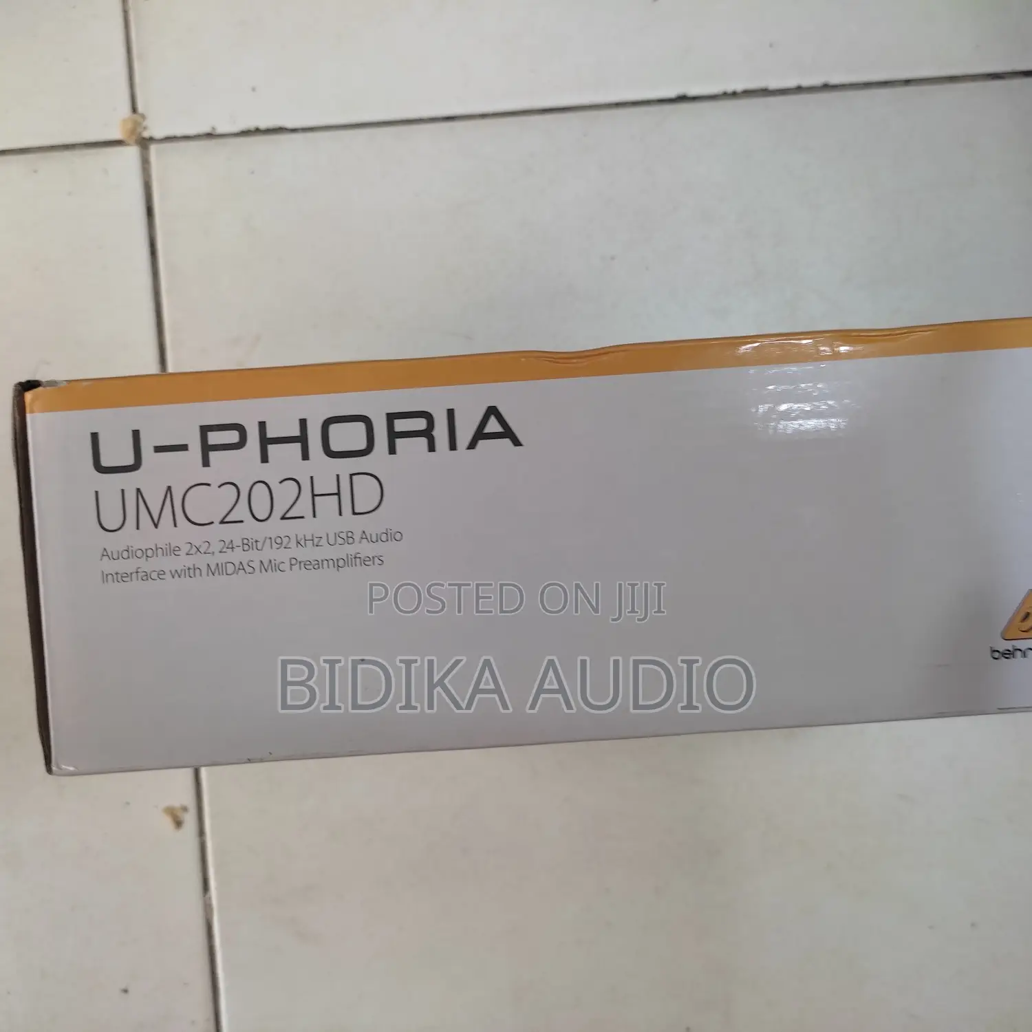 U-Phoria Umc202hd Behringer Soundcard