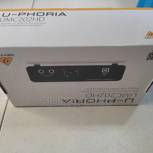 U-Phoria Umc202hd Behringer Soundcard - thumbnail 2