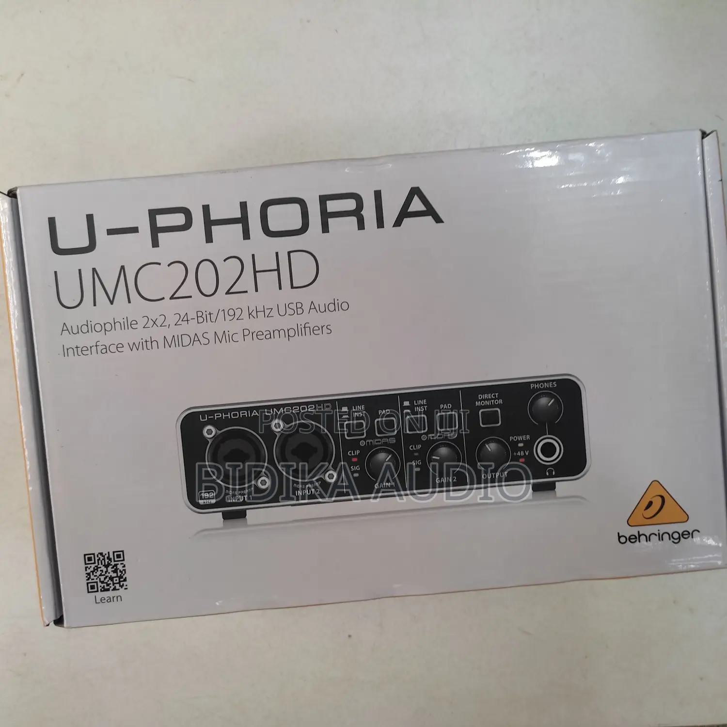 U-Phoria Umc202hd Behringer Soundcard